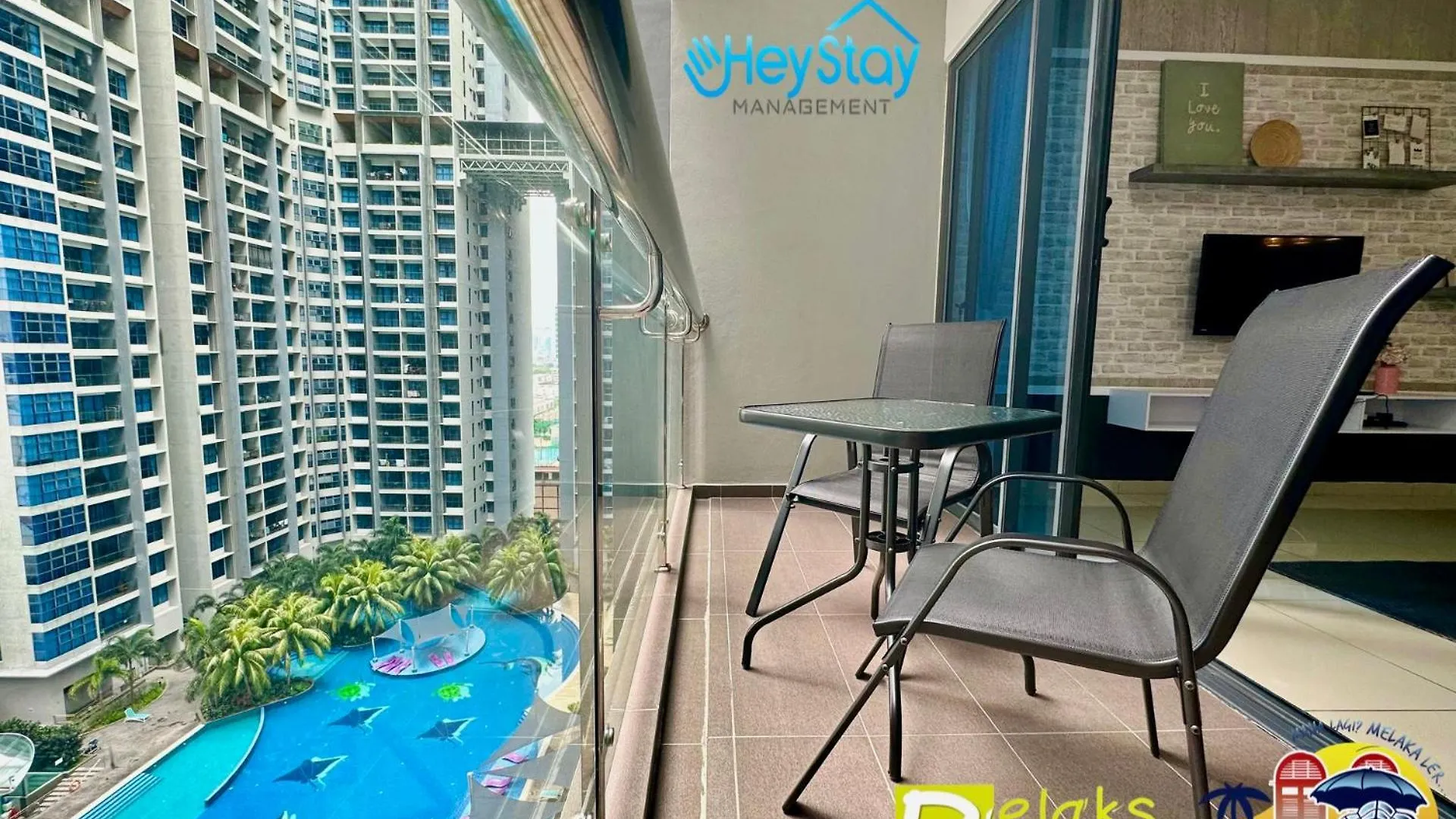 아파트 Atlantis Residences Melaka By Heystay Management